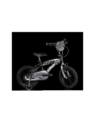 Детско колело Dino Bikes - BMX, черно, 16 - 1