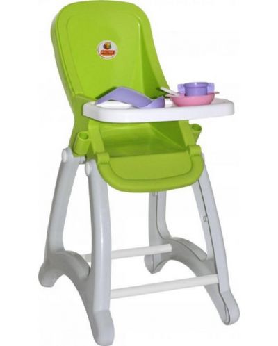 Детска играчка Polesie - Стол за хранене на кукли Baby, асортимент - 5