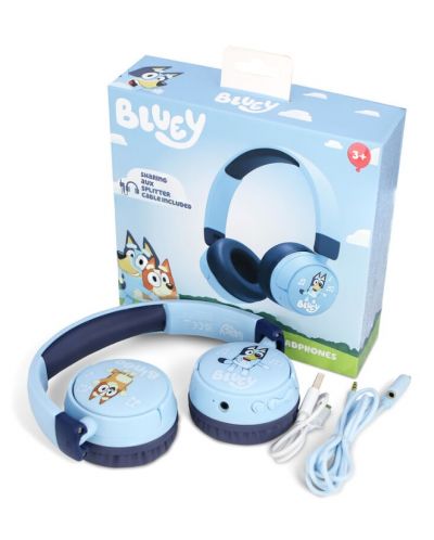 Детски слушалки OTL Technologies - Bluey, безжични, сини - 9