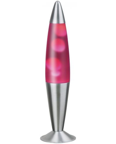 Декоративна лампа Rabalux - Lollipop 4108, 25 W, 42 x 11 cm, розова - 1