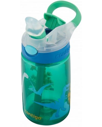 Детска бутилка за вода Contigo Gizmo Flip - Динозавър - 2