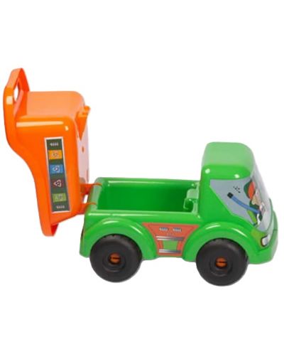 Детска играчка Marioinex - Камион за боклук Bartek - 2