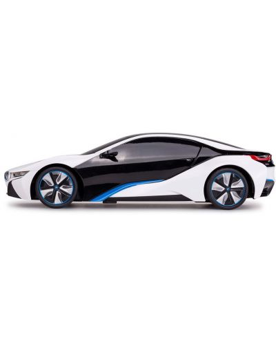 Детска играчка Rastar - Кола BMW I8 Radio/C, 1:24, бяла - 3