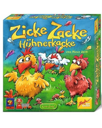 Детска настолна игра Simba Toys - Птичета Zicke Zacke - 1