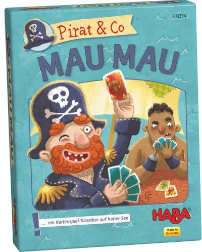 Детска игра с карти Haba - Пирати - 1