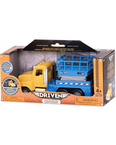 Детска играчка Battat Driven - Мини подемен камион - 3