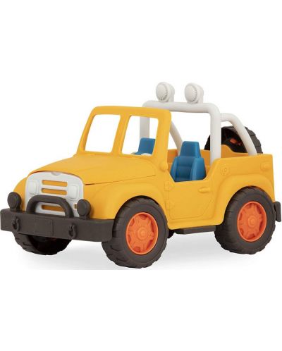 Детска играчка Battat Wonder Wheels - Мини джип 4 x 4, жълт - 1