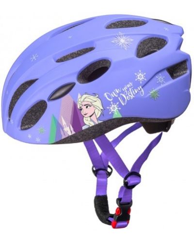 Детска каска за велосипед BIKE SPORT - In Mold Frozen 2, лилава - 1