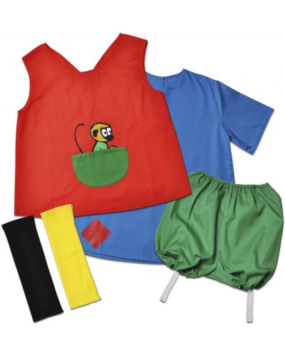 Детски костюм на Пипи Дългото чорапче Pippi, 2-4 години - 1