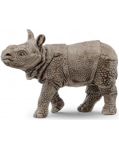  Детска играчка Schleich Wild Life  - Индийски носорог - бебе - 1