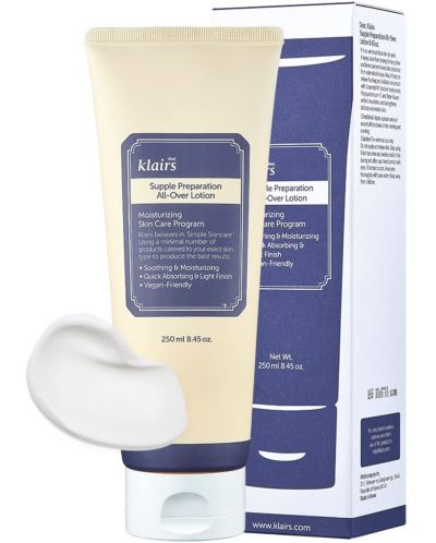 Dear Klairs Supple Preparation Лосион за лице и тяло, 250 ml - 2