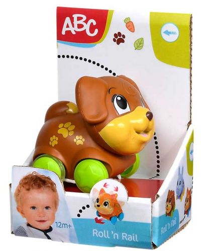 Детска играчка Simba Toys ABC - Количка животинче, асортимент - 3