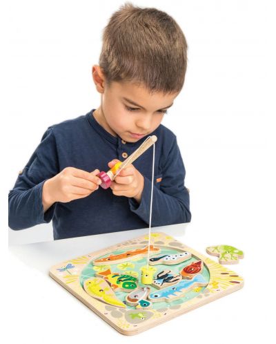 Детска дървена игра Tender Leaf Toys - Риболов - 2