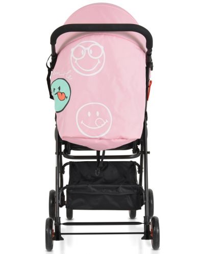 Детска лятна количка Moni - Capri, розова - 3