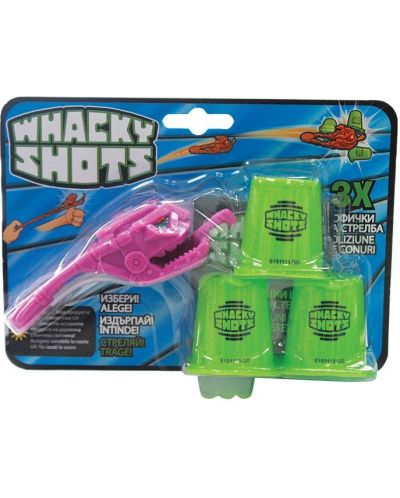 Детска играчка Yulu Whacky Shots - Чудовище, асортимент - 4