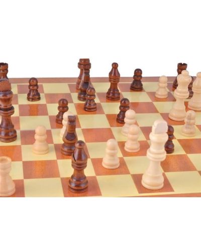 Детска класическа игра Kruzzel - Дървен шах - 2
