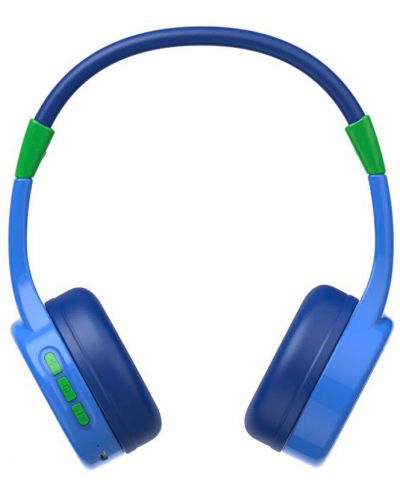Детски слушалки с микрофон Hama - Teens Guard, безжични, сини - 1