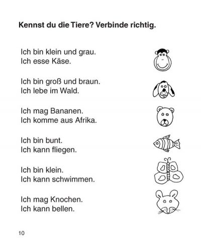 Deutsch – ganz einfach! Забавни езикови задачи по немски език за 2. - 4. клас –  част 2 - 4