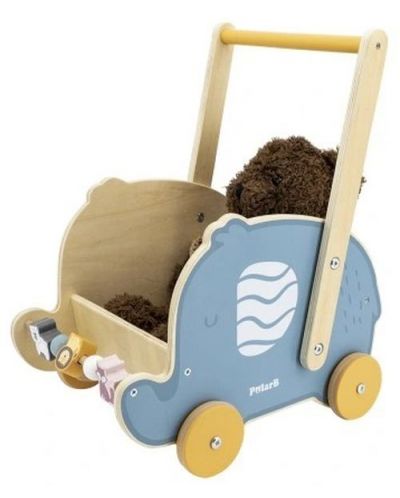 Детска дървена играчка за бутане Viga Polar B - Слон - 2