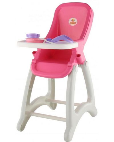 Детска играчка Polesie - Стол за хранене на кукли Baby, асортимент - 1