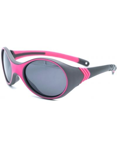Детски слънчеви очила Maximo - Sporty, розови с тъмносиво - 1
