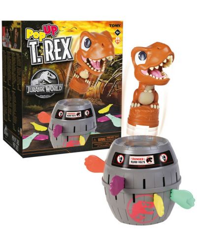 Детска игра Tomy Games - Изскачащият T-Rex - 3