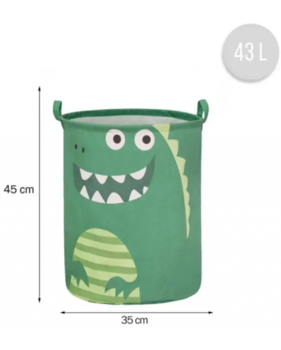 Детска кошница за съхранение на играчки Sipo - Dino, 43 l - 4
