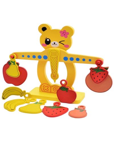 Детски математически кантар Raya Toys - Мече - 1
