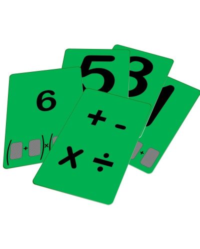 Детска игра Bright Toys - Забавна математика, 3 игри с карти - 2