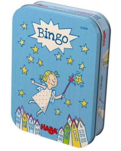 Детска магнитна игра Haba - Бинго, в метална кутия - 1