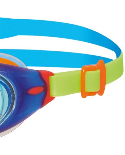 Детски очила за плуване Zoggs - Little Sonic Air, 3-6 години, сини/жълти - 2