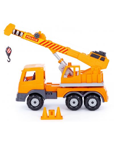 Детска играчка Polesie Toys - Камион с кран - 4