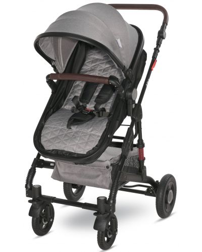 Детска количка Lorelli - Alba Premium, Opaline Grey - 9