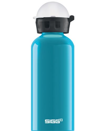 Детска бутилка Sigg KBT - Waterfall, синя, 0.4 L - 1