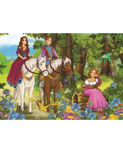 Детски пъзел Art Puzzle 2 х 100 части - Принцеса - 2