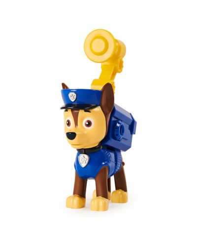 Детска играчка Spin Master Paw Patrol - Екшън куче,Чейс - 3