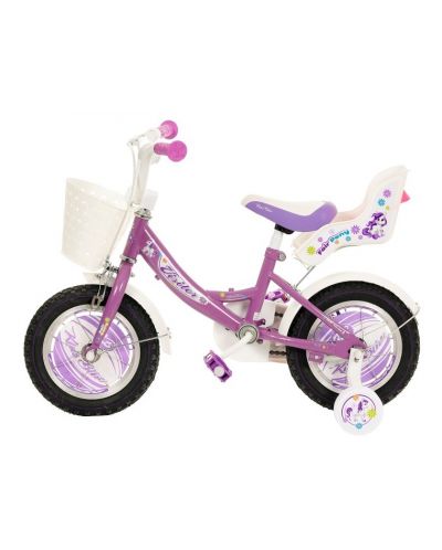 Детски велосипед Venera Bike - Pony, 12'', лилав - 3