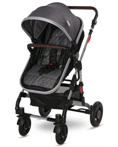 Детска количка Lorelli - Alba Premium, Steel Grey - 7