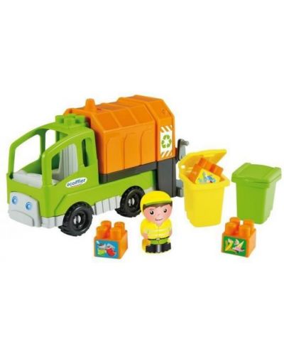 Детска играчка Ecoiffier Abrick - Камион за боклук, с аксесоари - 1