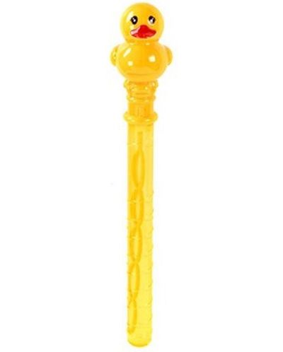 Детска играчка сапунени балони Raya Toys  - Жълто пате, 38 cm - 1
