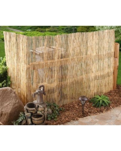 Декоративно пано за ограда Rossima - Tръстика Cina, 2 х 3 m - 2