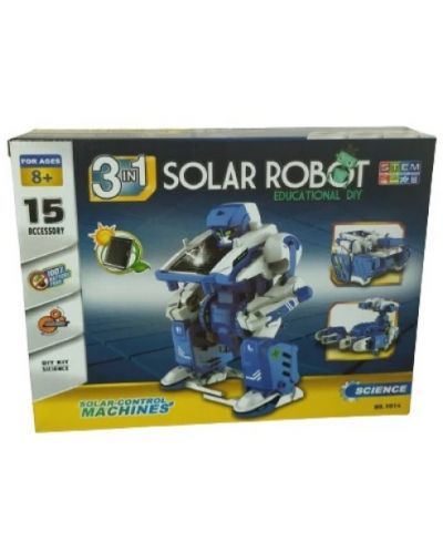 Детски соларен робот 3 в 1 Guga STEAM - Робот и бойни машини - 5
