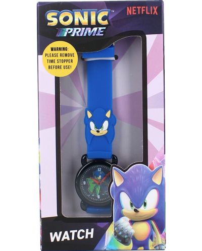 Детски часовник Vadobag Kids Time - Sonic, гладка каишка - 5