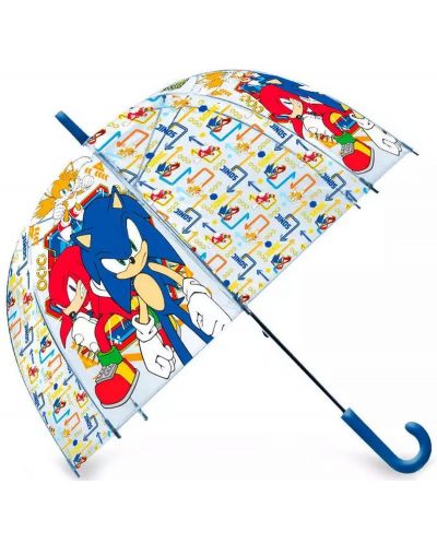 Детски чадър Kids Euroswan - Sonic, 46 cm - 1