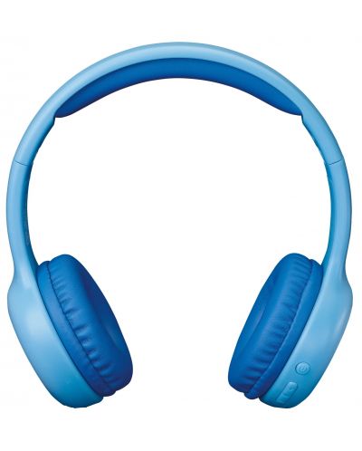 Детски слушалки с микрофон Lenco - HPB-110BU, безжични, сини - 2