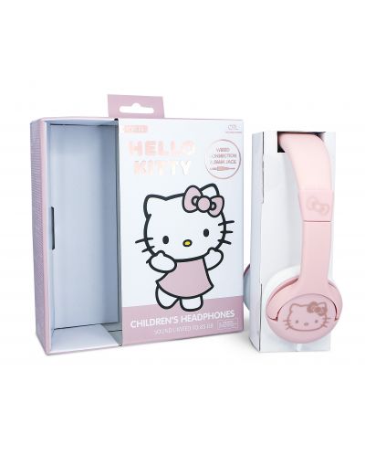 Детски слушалки OTL Technologies - Hello Kitty, Rose Gold - 7