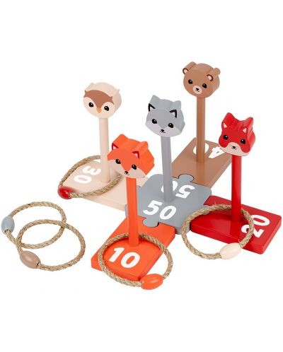 Детска игра Professor Puzzle - Хвърли и улови, с животни - 1