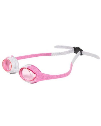 Детски очила за плуване Arena - Spider Kids Goggles, розови/бели - 1