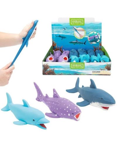 Детска играчка TToys - разтеглив делфин, асортимент - 2