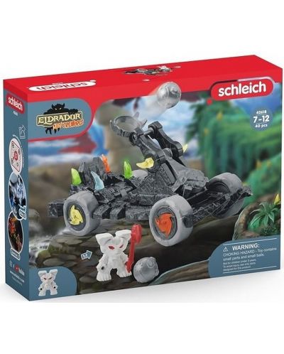 Детски игрален комплект Schleich Eldorado - Катапулт с мини създание - 2